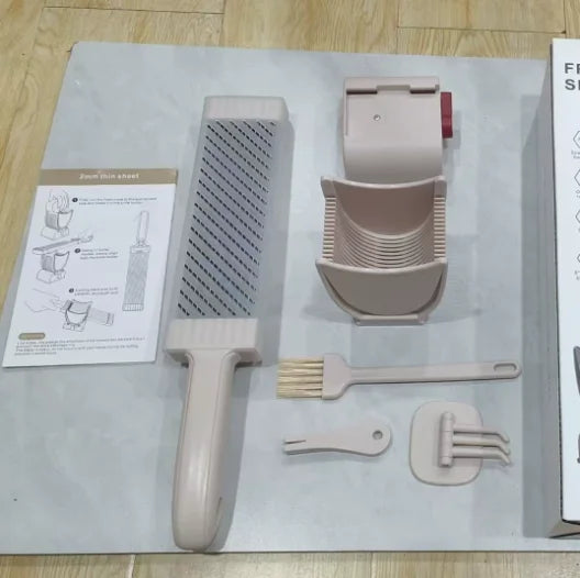 Handheld fresh meat slicer