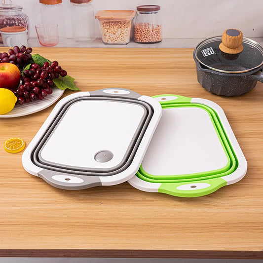 2 in 1 convenient cutting board and sink